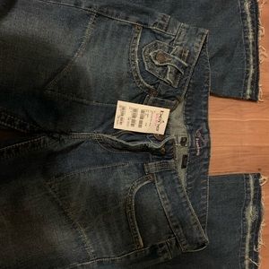 Bebe tan flap pit Jean size 29